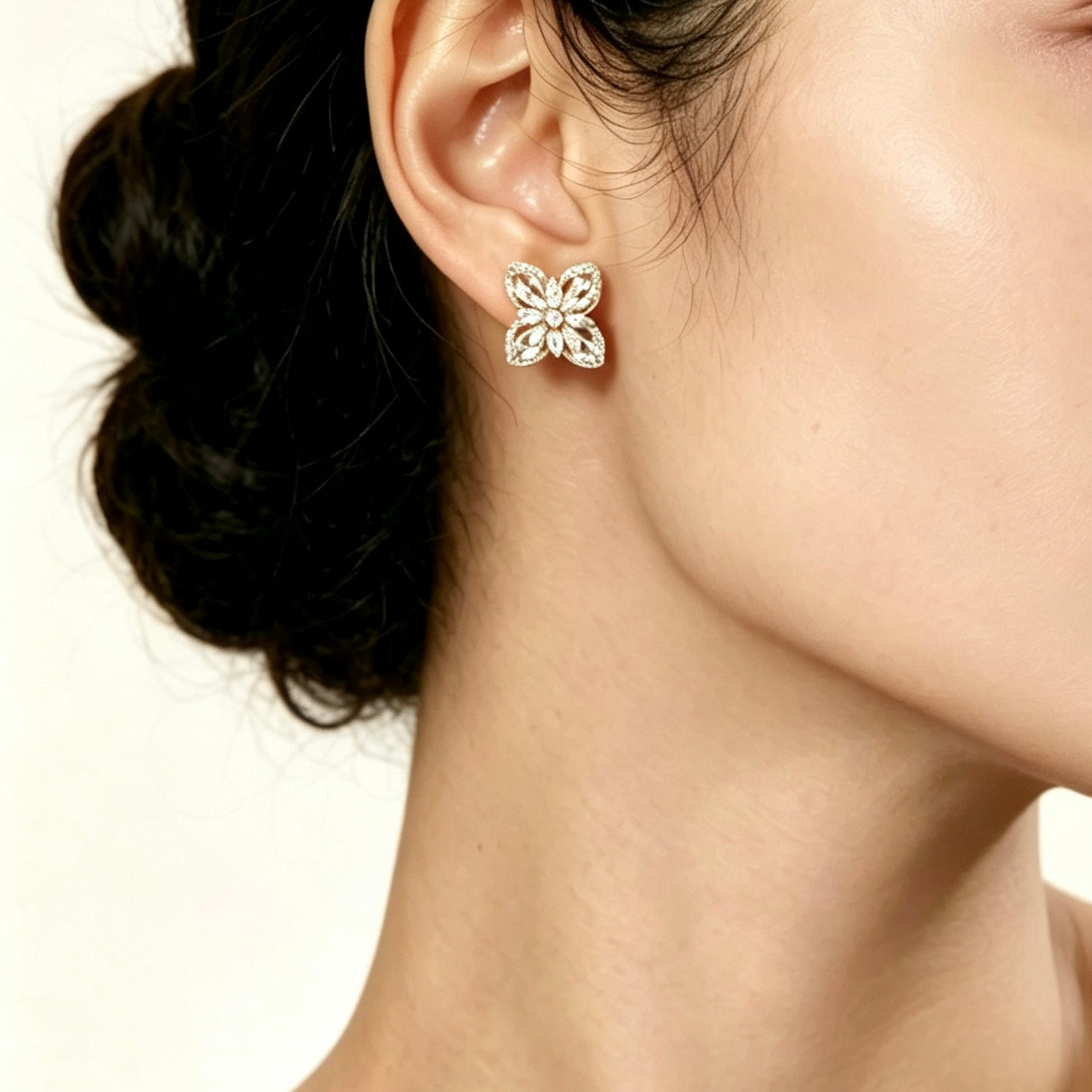 Vajra-Clover Studs