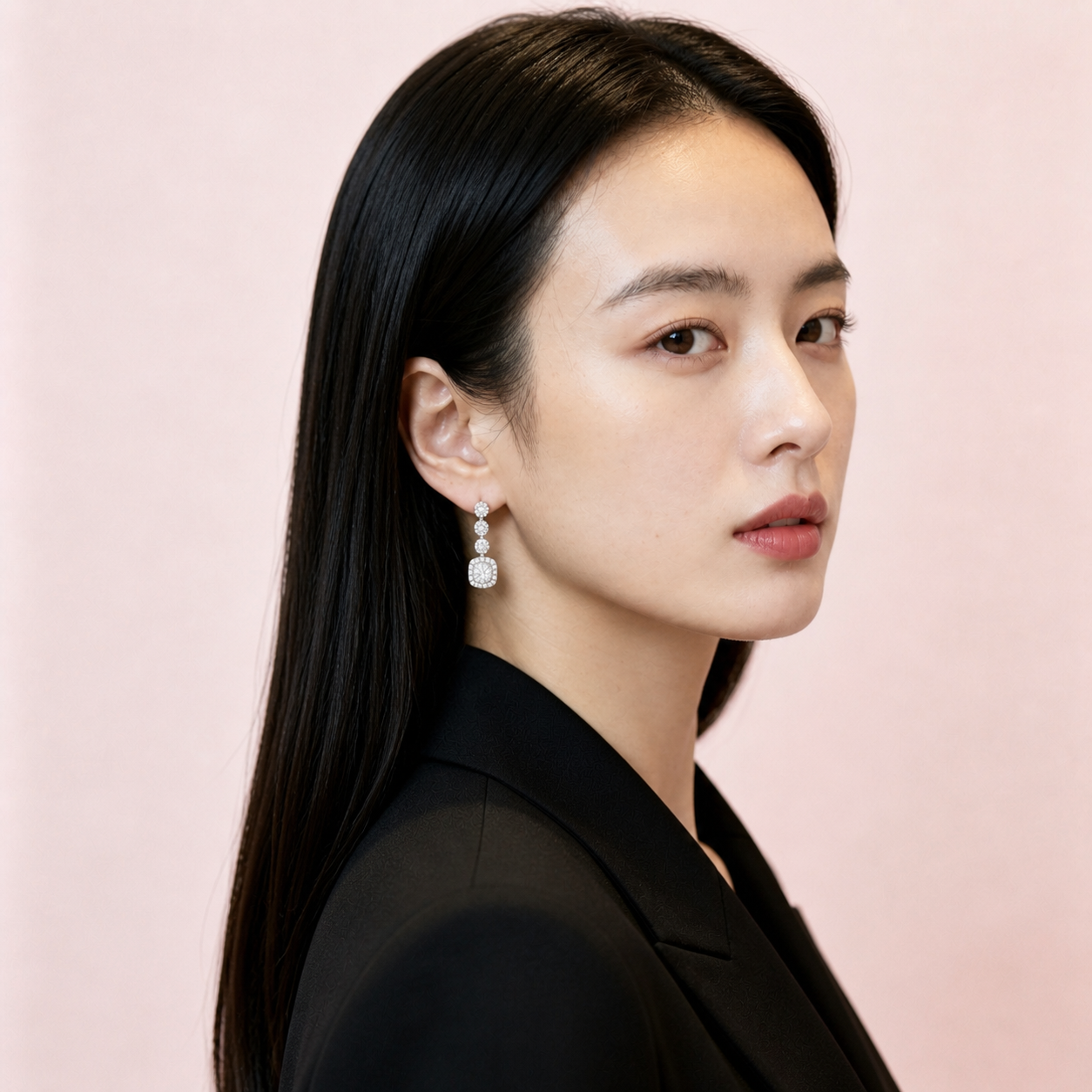 Radiant Pear-Drop Earrings