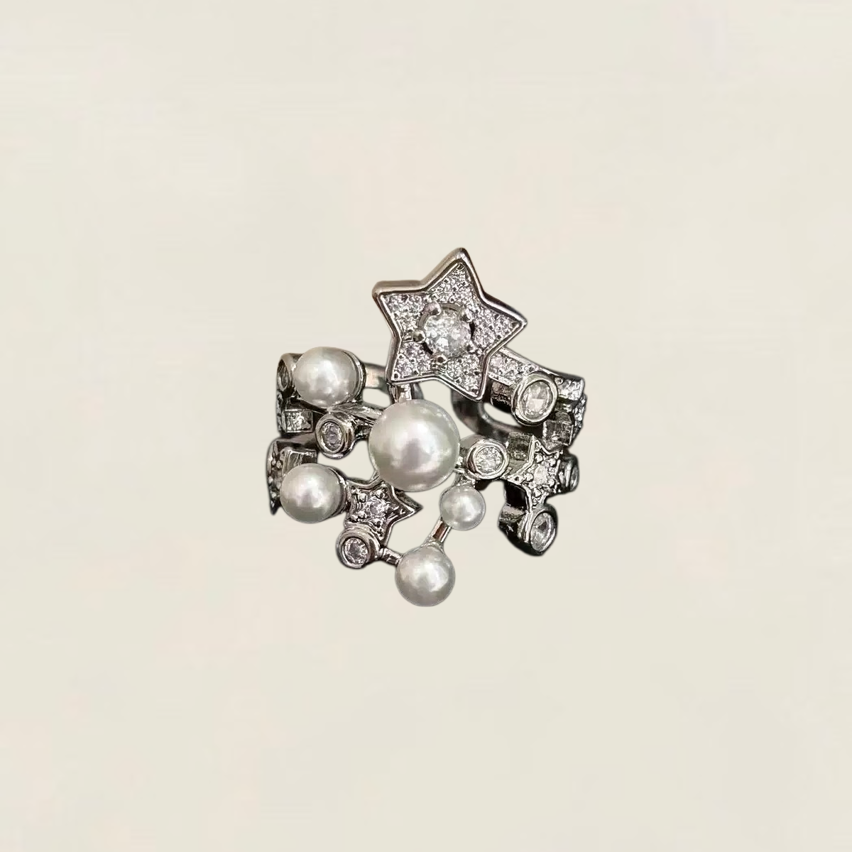 Celestial Pearl Ring