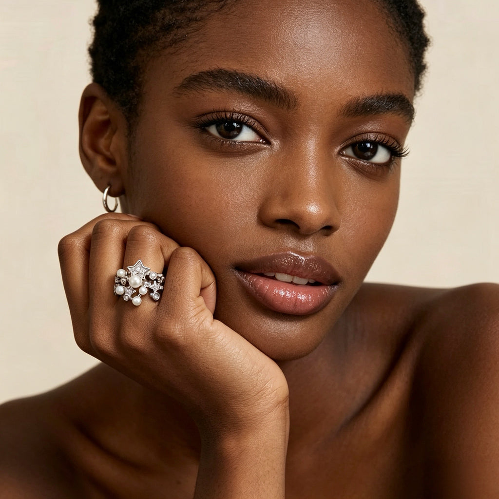 Celestial Pearl Ring
