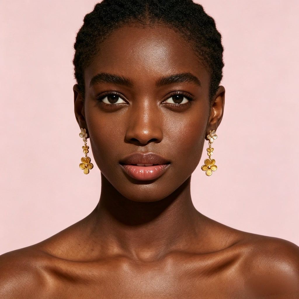 Flora Drop Earrings
