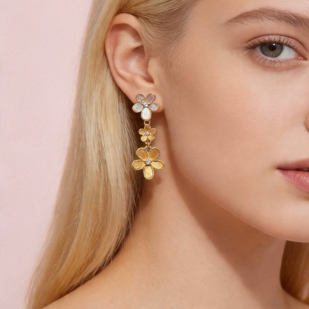 Flora Drop Earrings