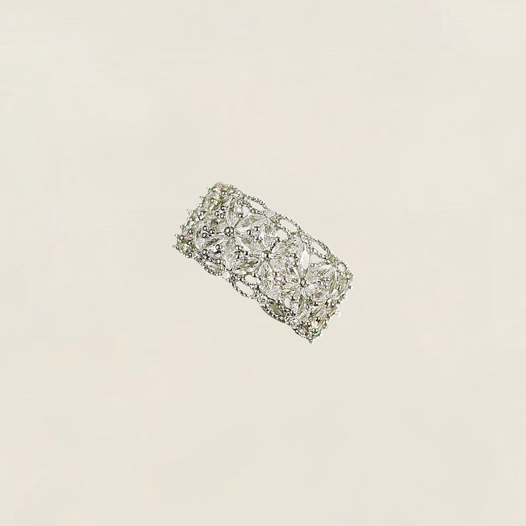 The Filigree Wide Ring