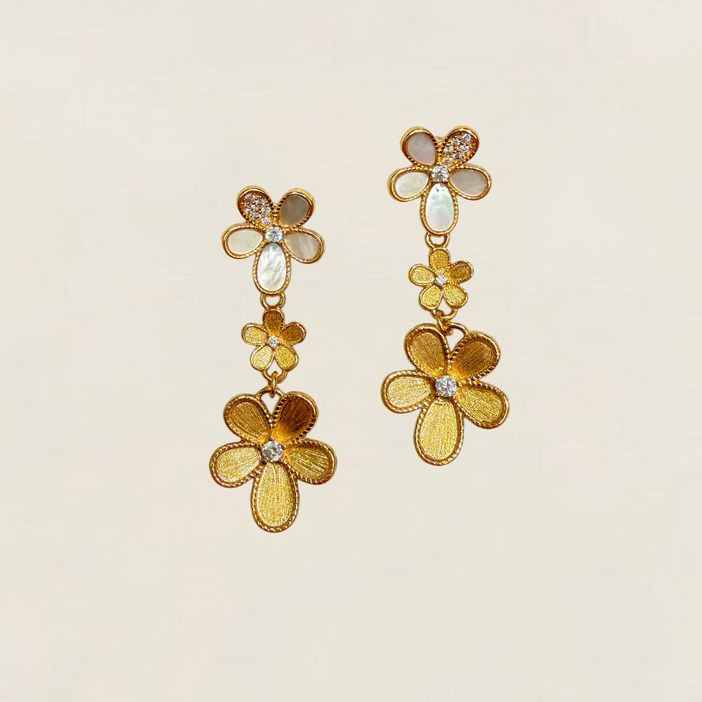 Flora Drop Earrings