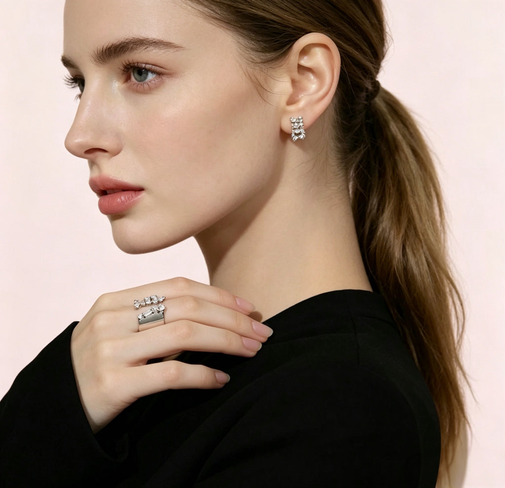 Mirror-Finish Wide Band Ring