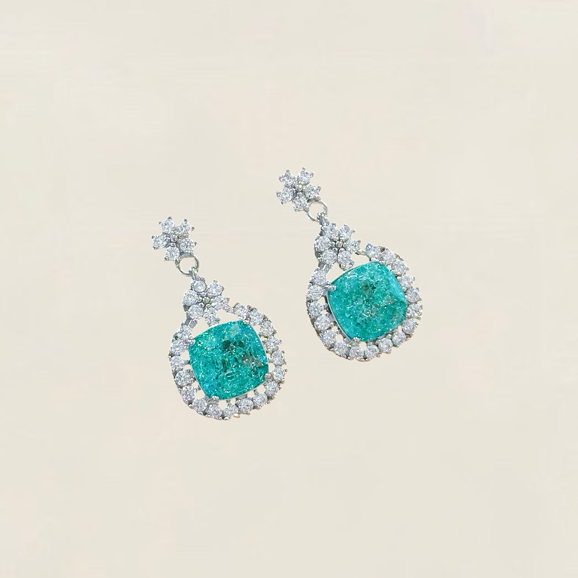 Emerald Teardrop Earrings