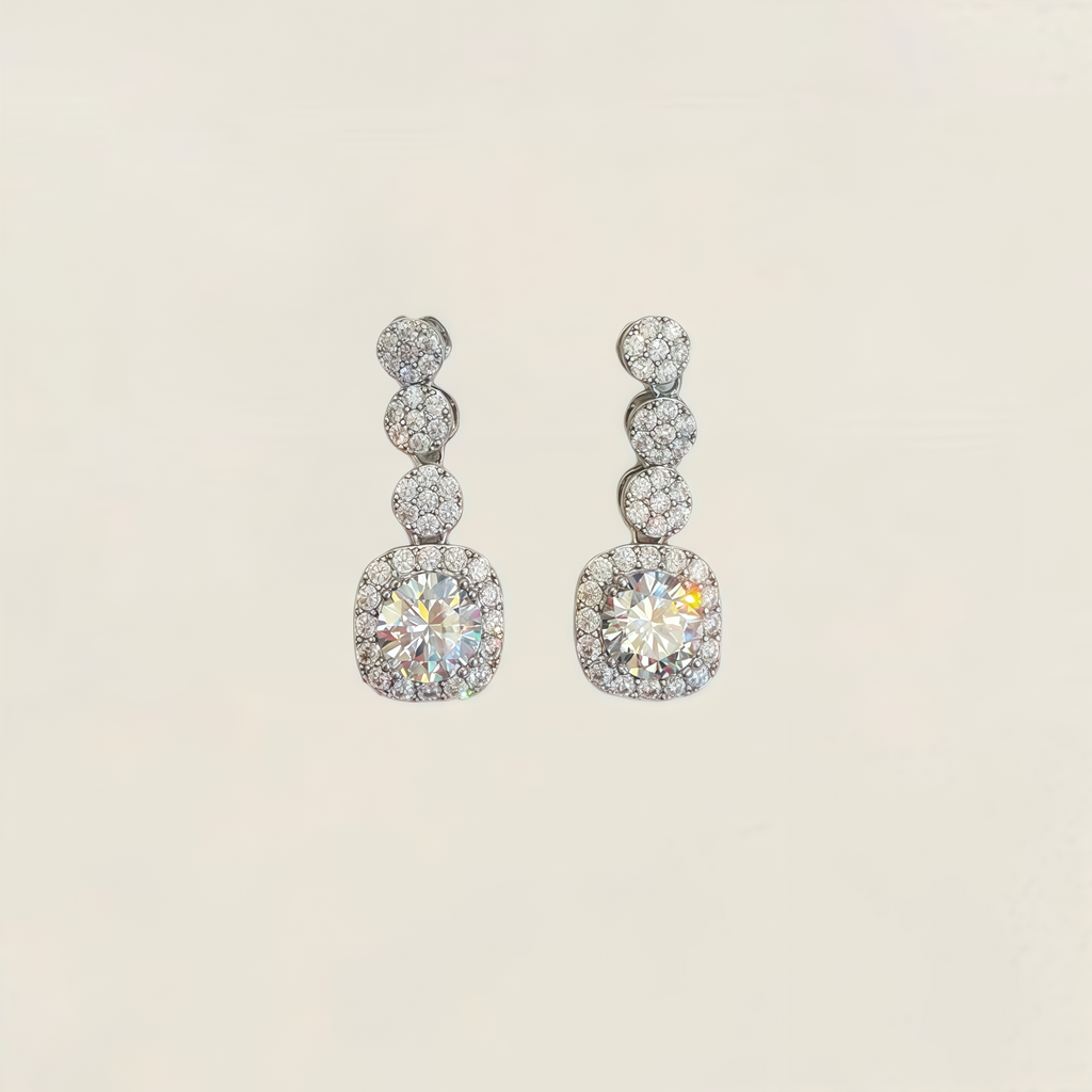 Radiant Pear-Drop Earrings
