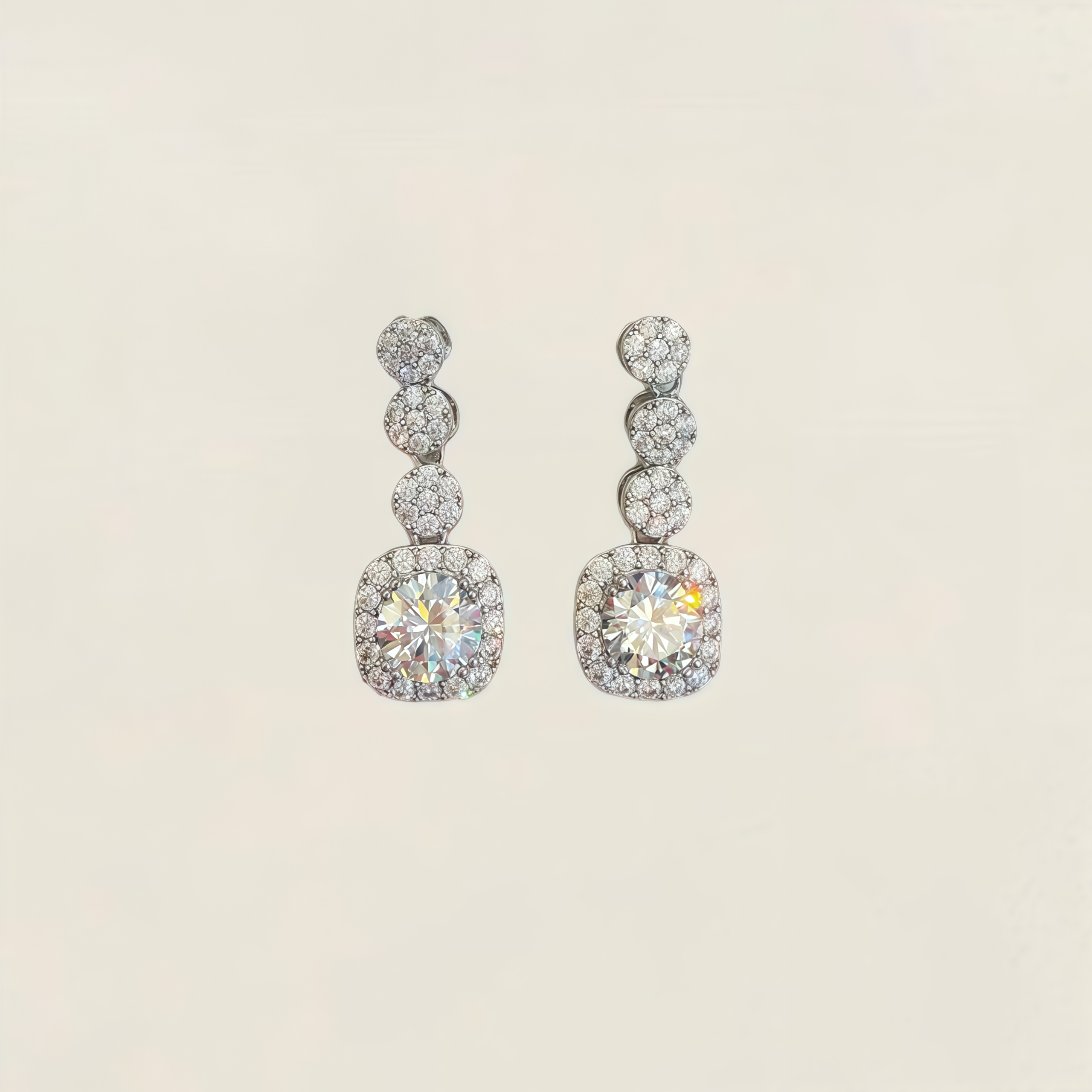 Radiant Pear-Drop Earrings